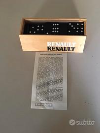 Gioco di Domino vintage anni 80 RENAULT