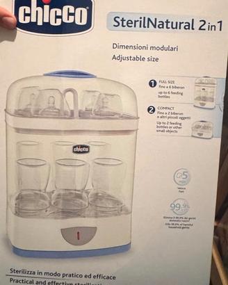 Chicco SterilNatural 2 in 1 – Sterilizzatore