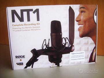 RODE NT1 microfono a condensatore + Rycote SMR