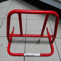 Portapacchi ant. universale per enduro rosso