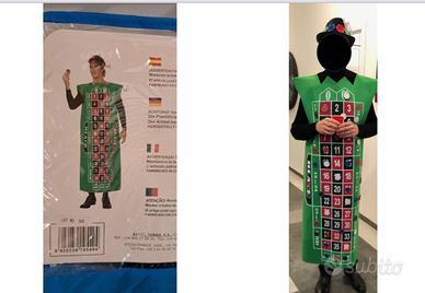 Carnevale costume tavolo Roulette