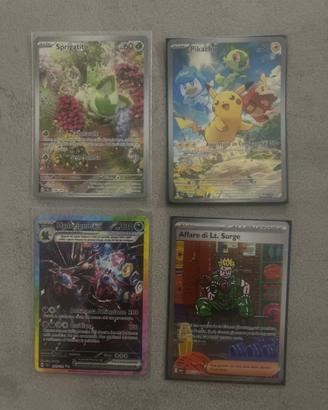 Lotto carte Pokémon