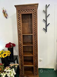 Libreria in legno massello