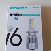 Lampada Faro  Auto Moto LED Ventilato H4
