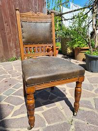 6 sedie antiche '800