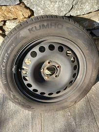 4 cerchi in ferro da 16 - 5 fori