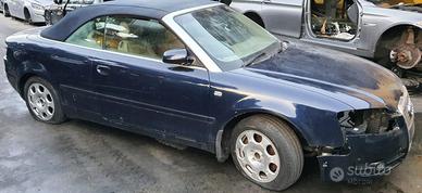 Audi A4 b7 cabriolet 3.0 TDI quattro per ricambi (
