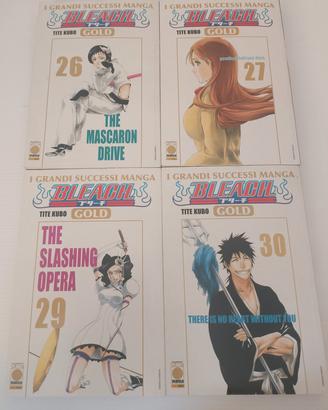 Bleach GOLD manga vol. 26-27-29-30