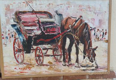 carrozzella con cavallo