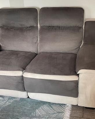 Divano due posti relax elettrici