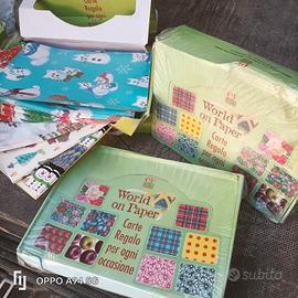  scatole di carta  pacco assortita