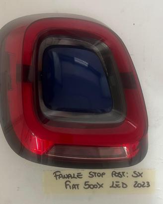 STOP FANALE POSTERIORE SINISTRO FIAT 500 X Serie (
