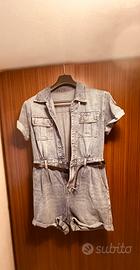 Tuta jeans estiva