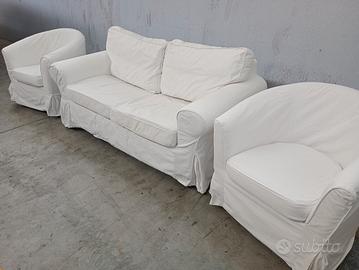 Divano e poltroncine completamente sfoderabili 