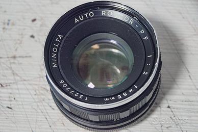 Minolta MD Rokkor 55mm f/2 per pezzi di ricambio