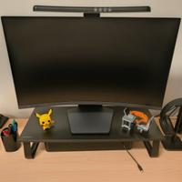 Monitor LG 27 Pollici 1440p + Lightbar e Mobiletto