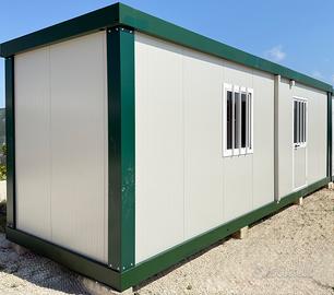 Ufficio Spogliatoio Deposito box coibentato prefab