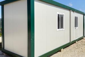 Ufficio Spogliatoio Deposito box coibentato prefab