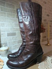 stivali Marrone Taglia 39 donna Nero giardini 