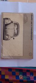 libretto uso e manutenzione Volkswagen Maggiolino 