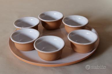 Set pinzimonio Piral Albisola Italy