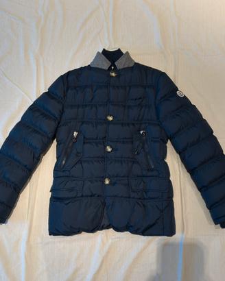 Moncler Piumino Uomo Vintage Blu Navy Sfoderabile