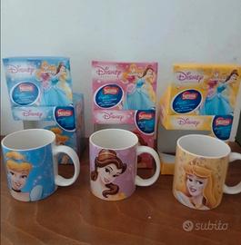 Tazze Disney Princess Nestlé Originali con Scatola