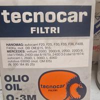 Filtri olio e gasolio di autovetture anni 70-2000