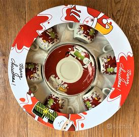 Set 6 tazze da caffè natale