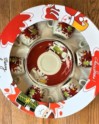 Set 6 tazze da caffè natale