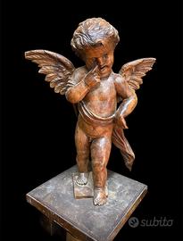 Sntico Angelo in legno