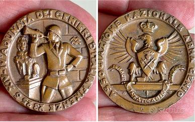 Medaglia IV Adunata dei Genieri  1936 Firenze