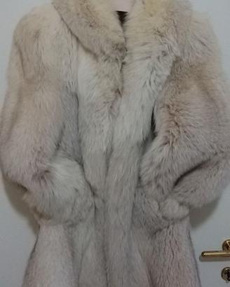 Pelliccia di Volpe originale 100%, silver shadow