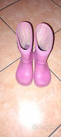 Stivali da pioggia bambina tg 25