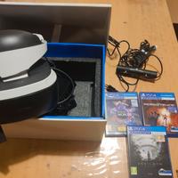 Playstation VR + camera + 3 giochi per VR