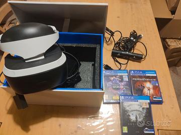 Playstation VR + camera + 3 giochi per VR