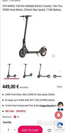 Scooter monopattino elettrico V30 PRO (SIGILLATO)