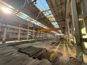 Capannone industriale con carroponti