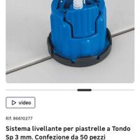 150 tiranti per distanziatori piastrelle DEXTER
