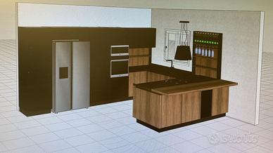  cucina non utilizzata scavolini