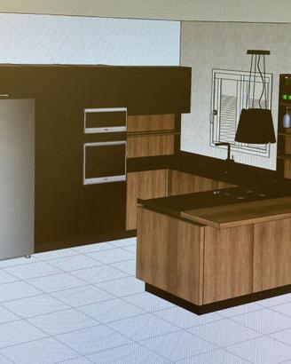  cucina non utilizzata scavolini