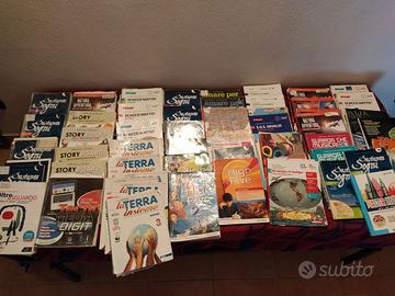 Libri scuola medie e liceo scientifico cl 1 2 3