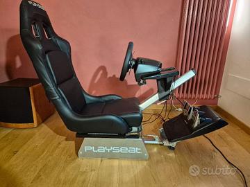 Logitech g29 + playseat Revolution con regolazione