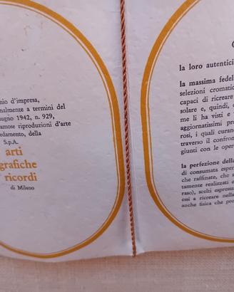stampe anni  60 di dipinti famosi .