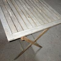 tavolino pieghevole in legno 