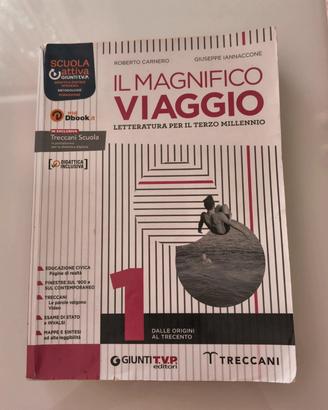 Libro di testo  Il magnifico viaggio 1