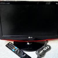 TV monitor LG -Flatron M197WD - con telecomando