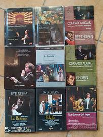 DVD Beethoven, Mozart, Puccini...