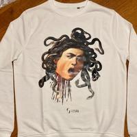 Felpa bianca Uffizi Medusa taglia S