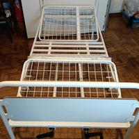 Letto degenza manuale a due manovelle